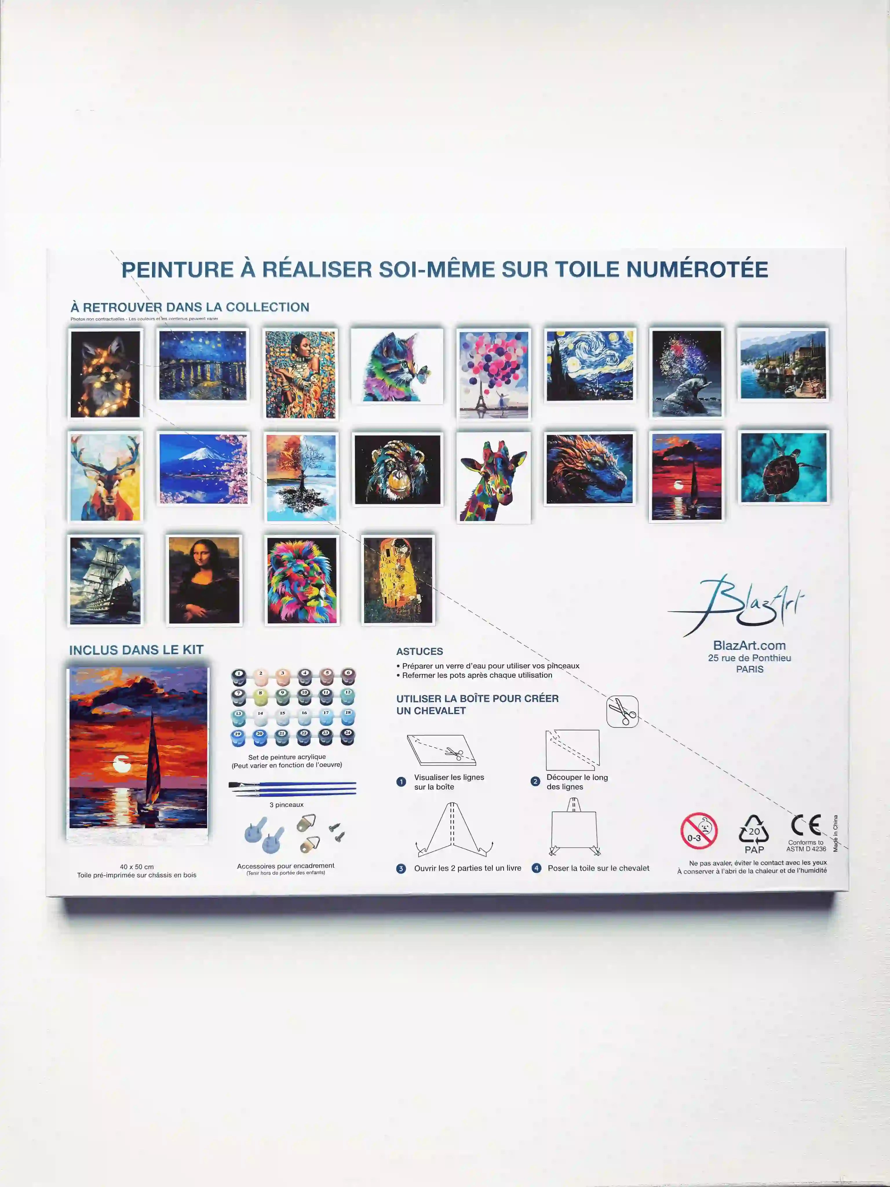 arriere packaging voilier coucher soleil