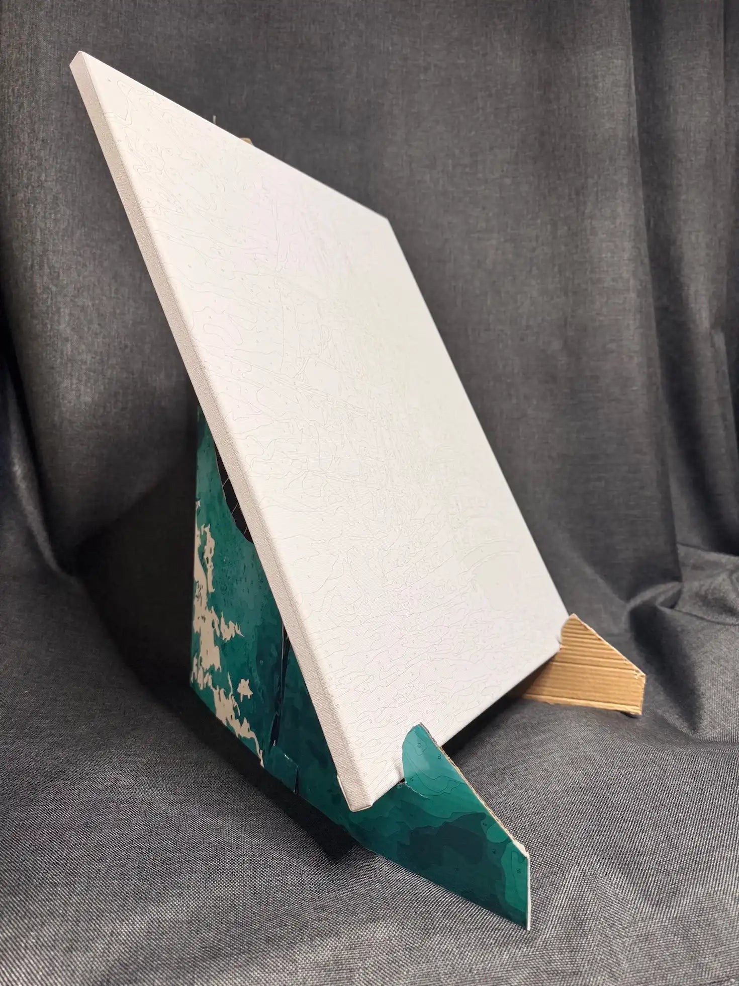 Peinture par numero chevalet carton toile