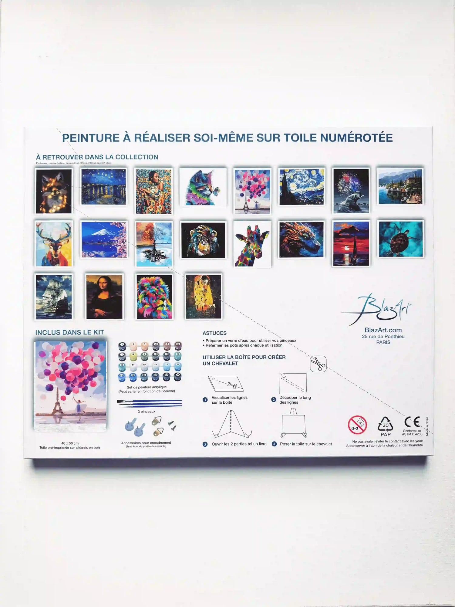 arriere packaging paris enchante tour eiffel