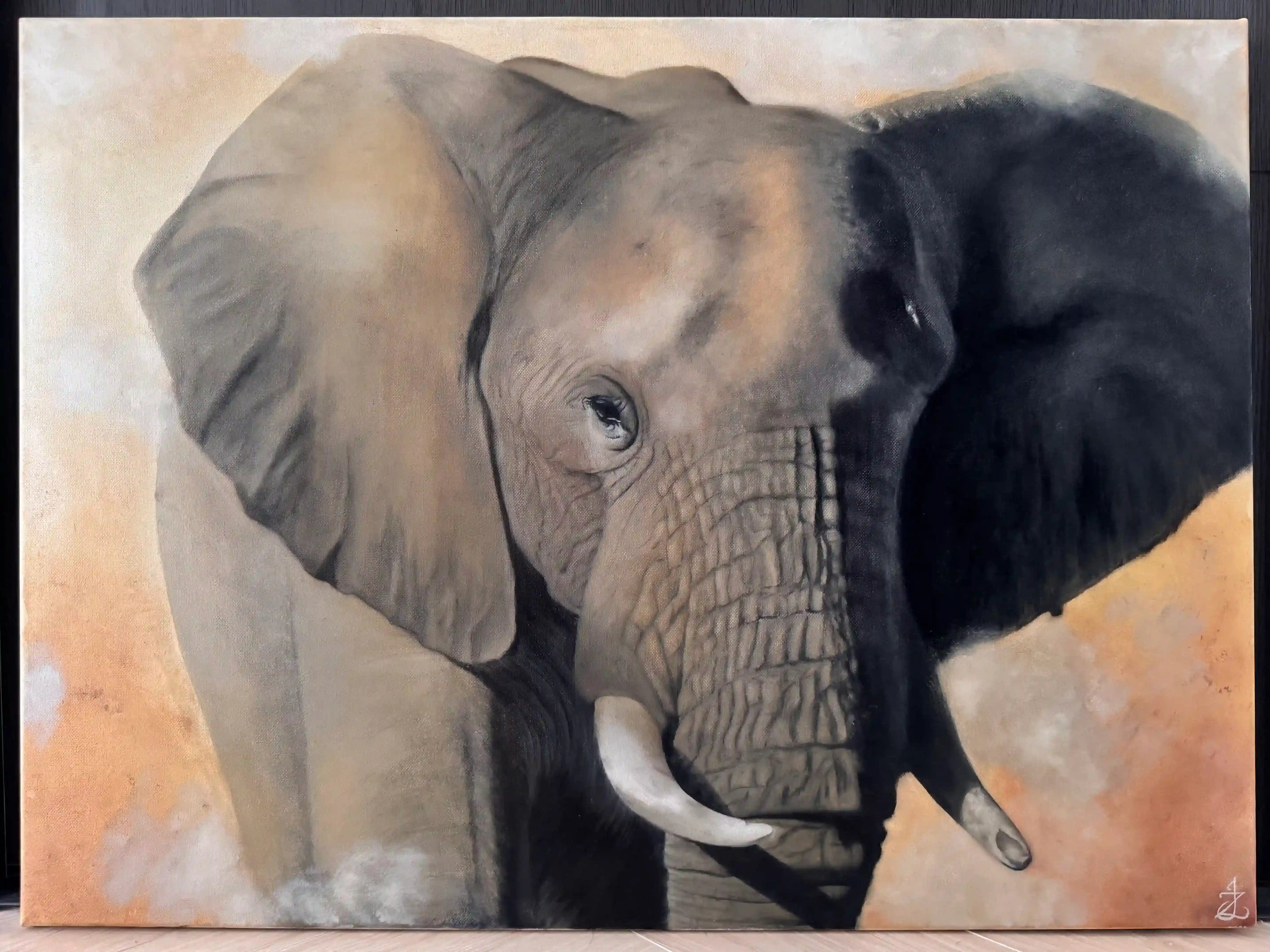 Éléphant majestueux
