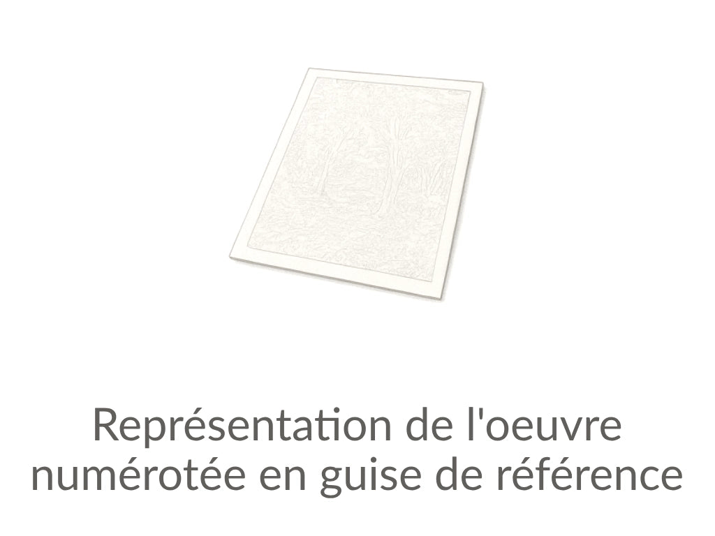 contenu peinture par numéro feuille