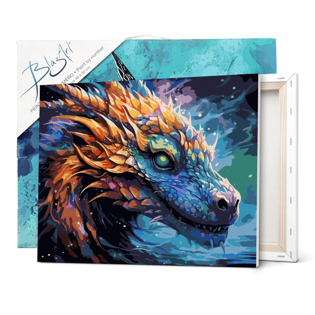 Peinture par numéro Dragon légendaire