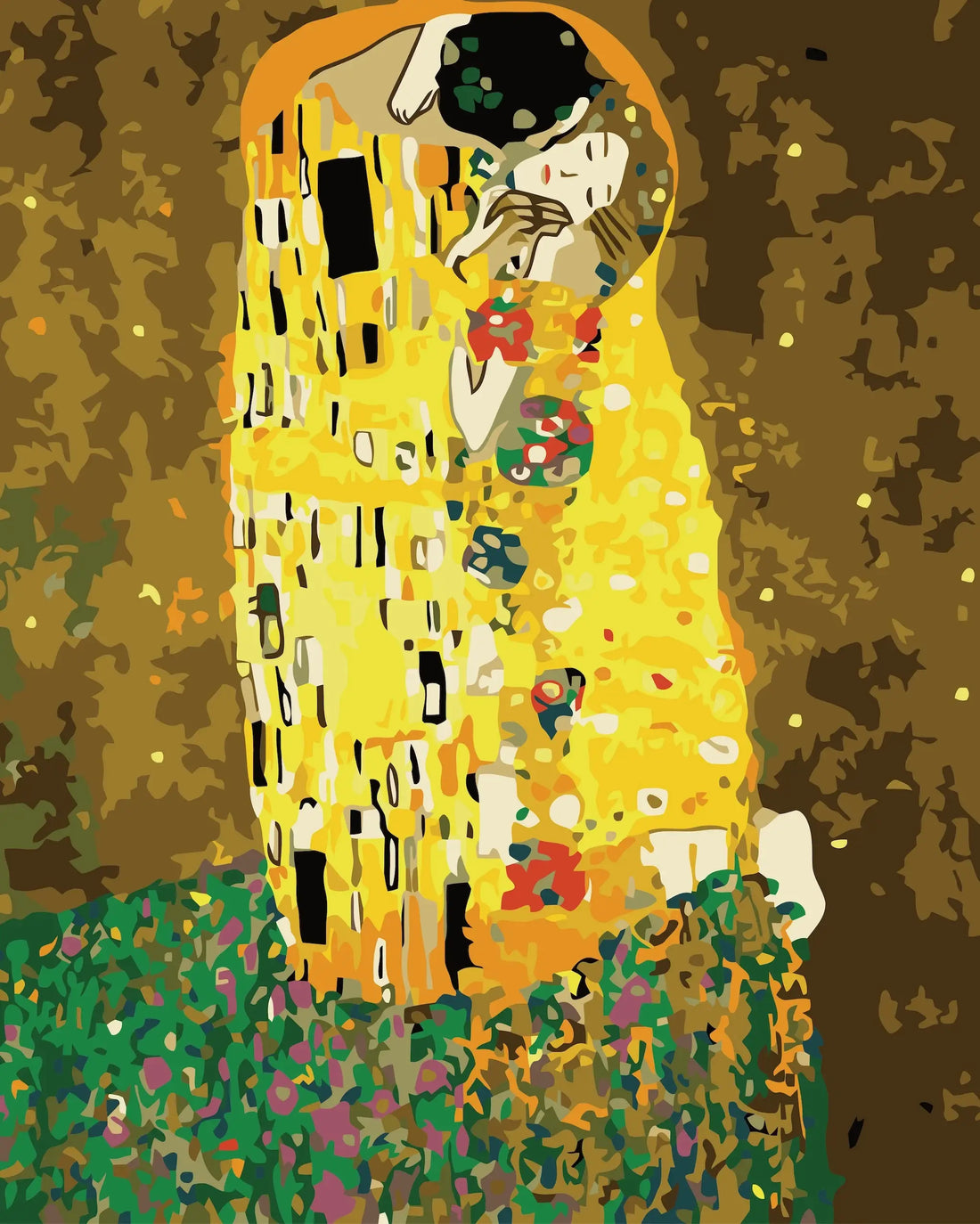 Peinture par numéro Gustav Klimt Le Baiser
