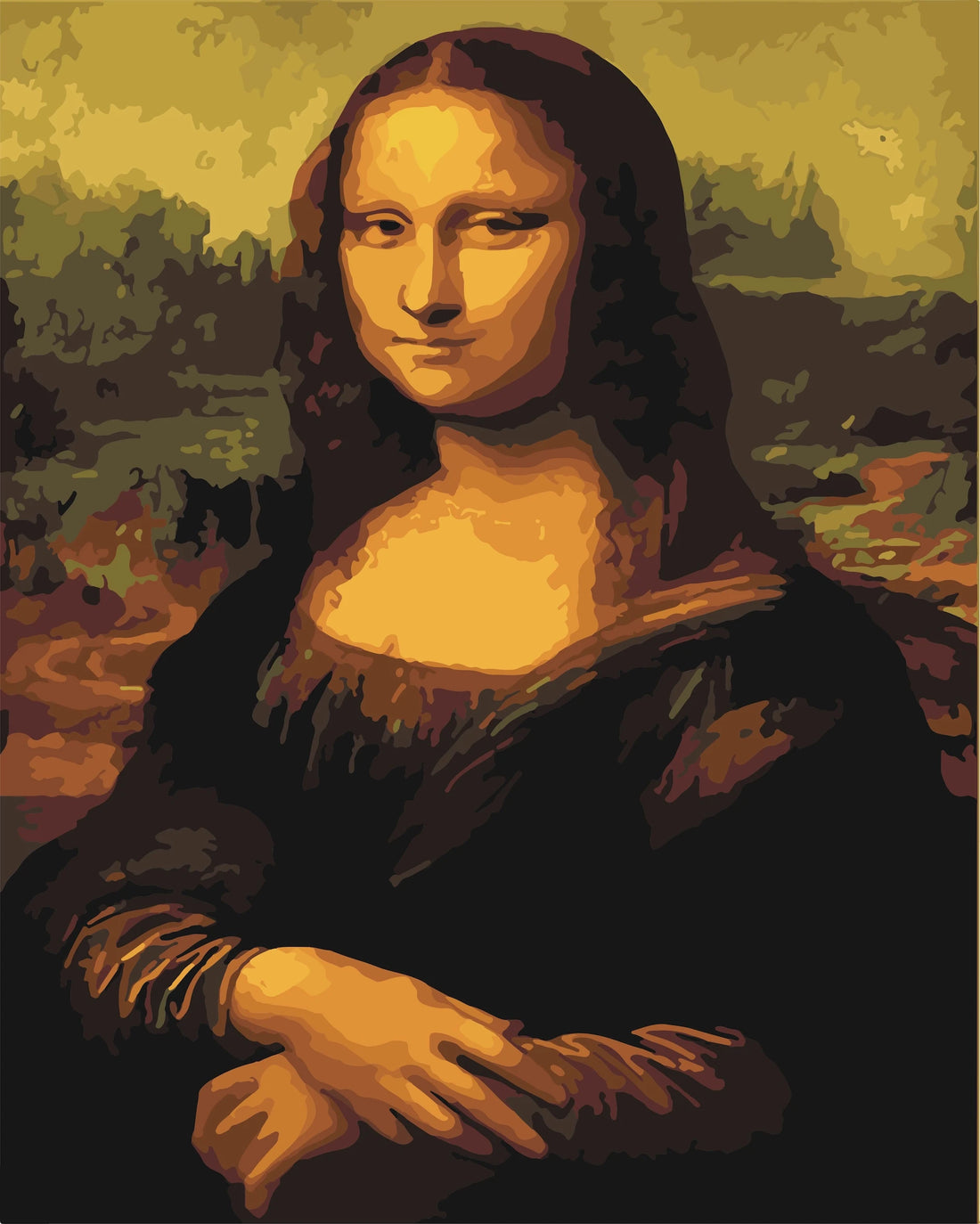 Peinture par numéro Leonard De Vinci La Jaconde