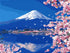 Peinture par numéro Japon Mont Fuji