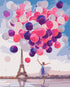 Peinture par numéro Paris Tour Eiffel enchantée