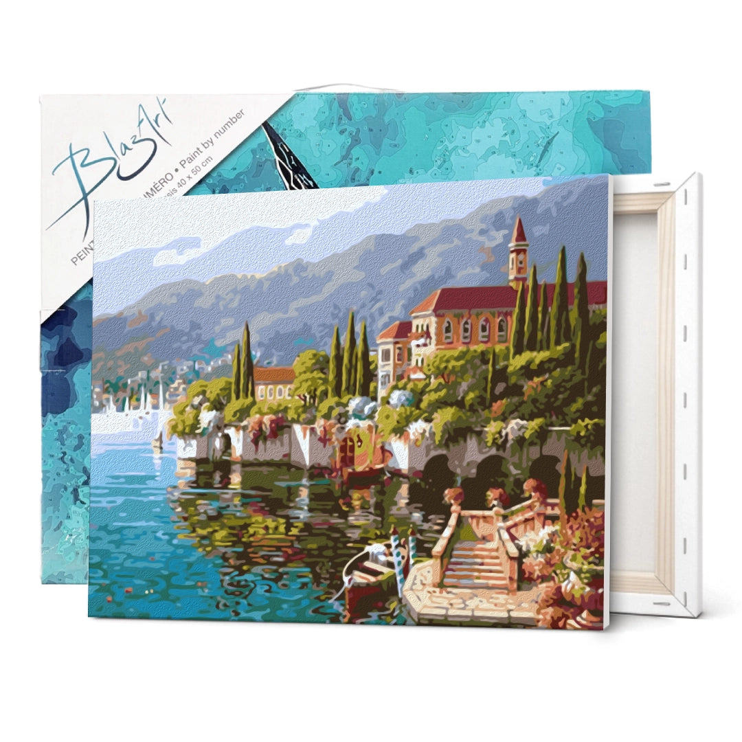 Peinture par numéro Paysage Riviera