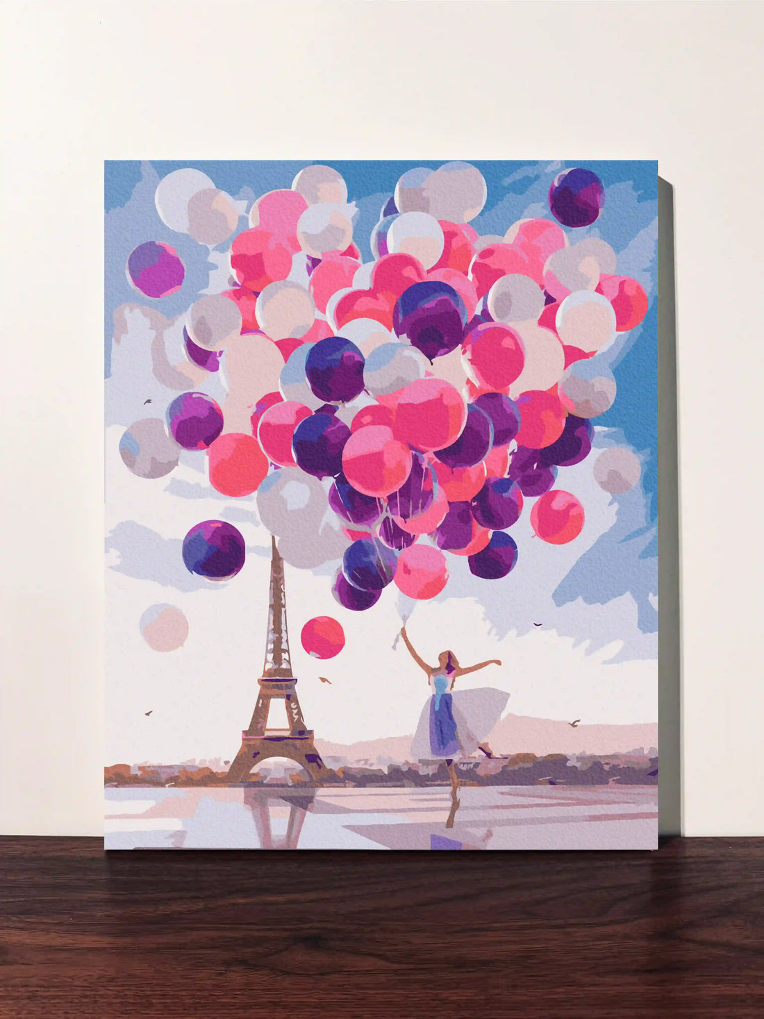 peinture par numero toile tendue paris enchante tour eiffel